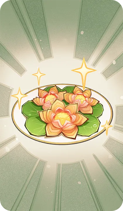 Lotus Flower Crisp