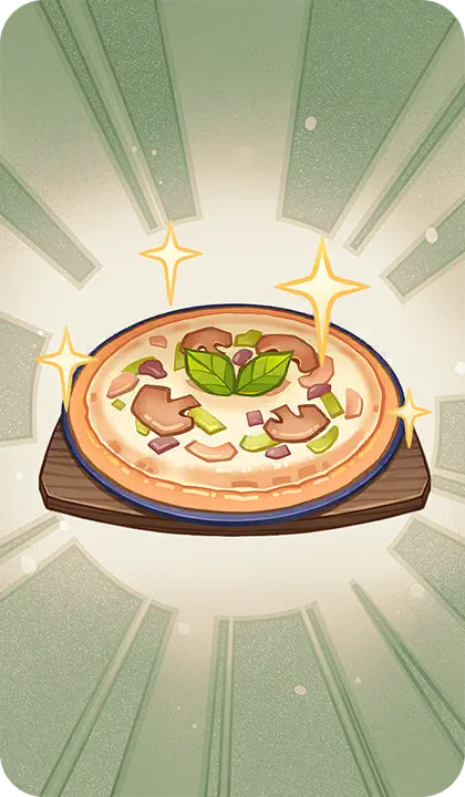 Mushroom Pizza