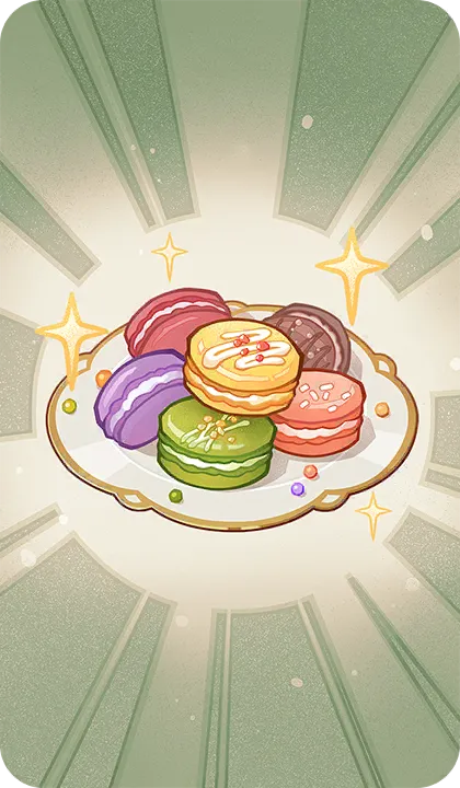 Rainbow Macarons